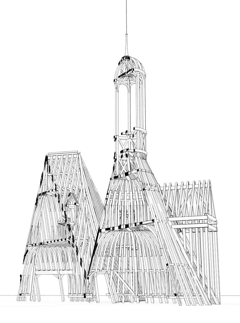 Chateau de Chambord, 3D survey and research 
