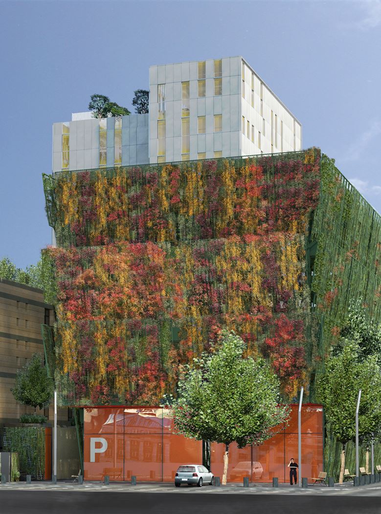 Parking Skin & Interstitial Garden