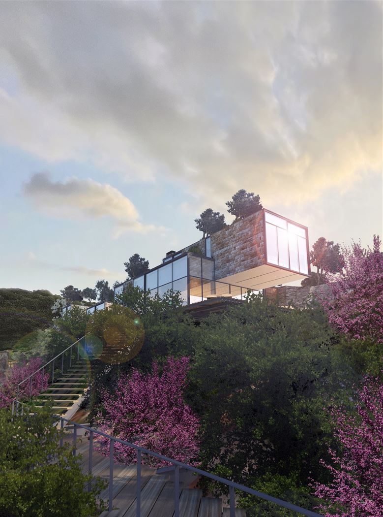 House in a field, Berbara Lebanon